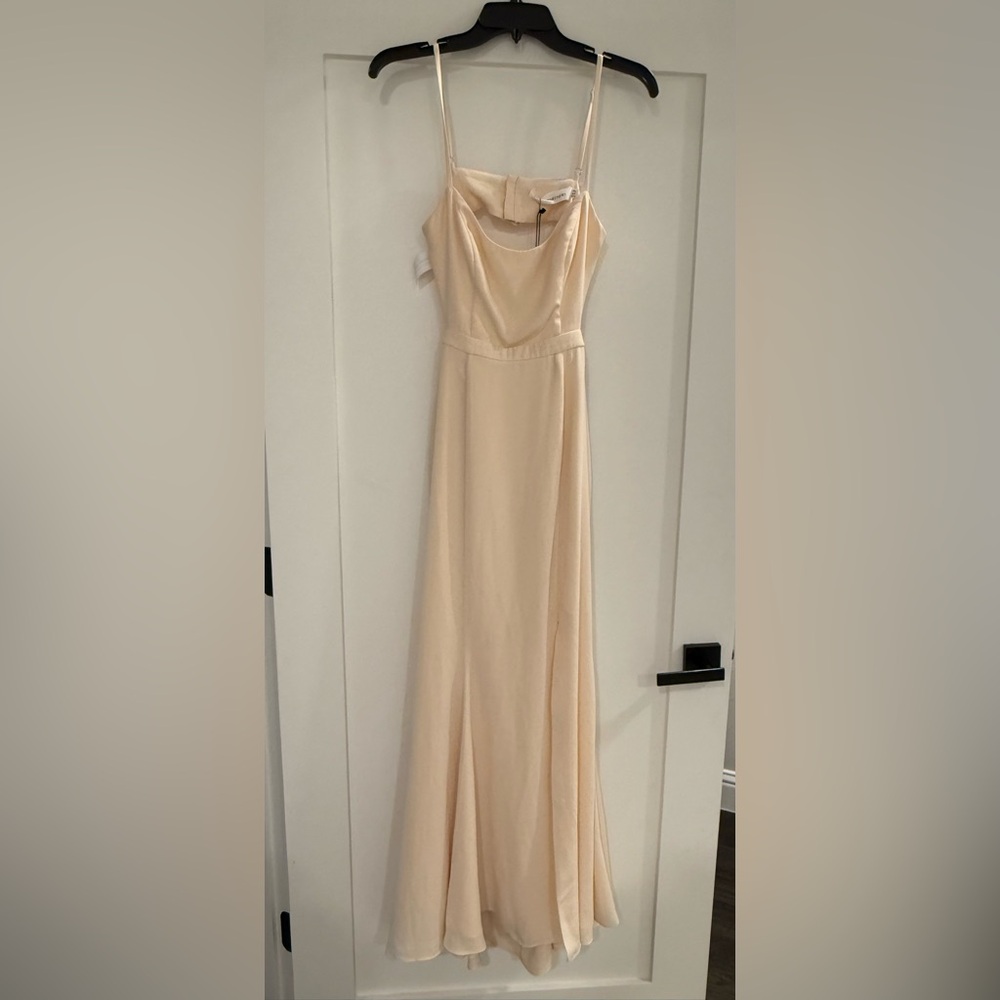 Fame and Partners Cream Maxi Dress
